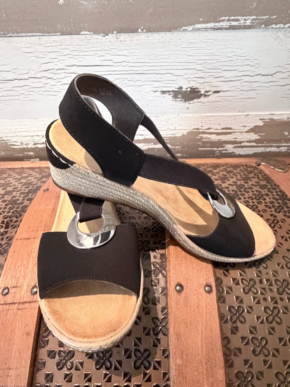 Rieker Fanni Black Sandal